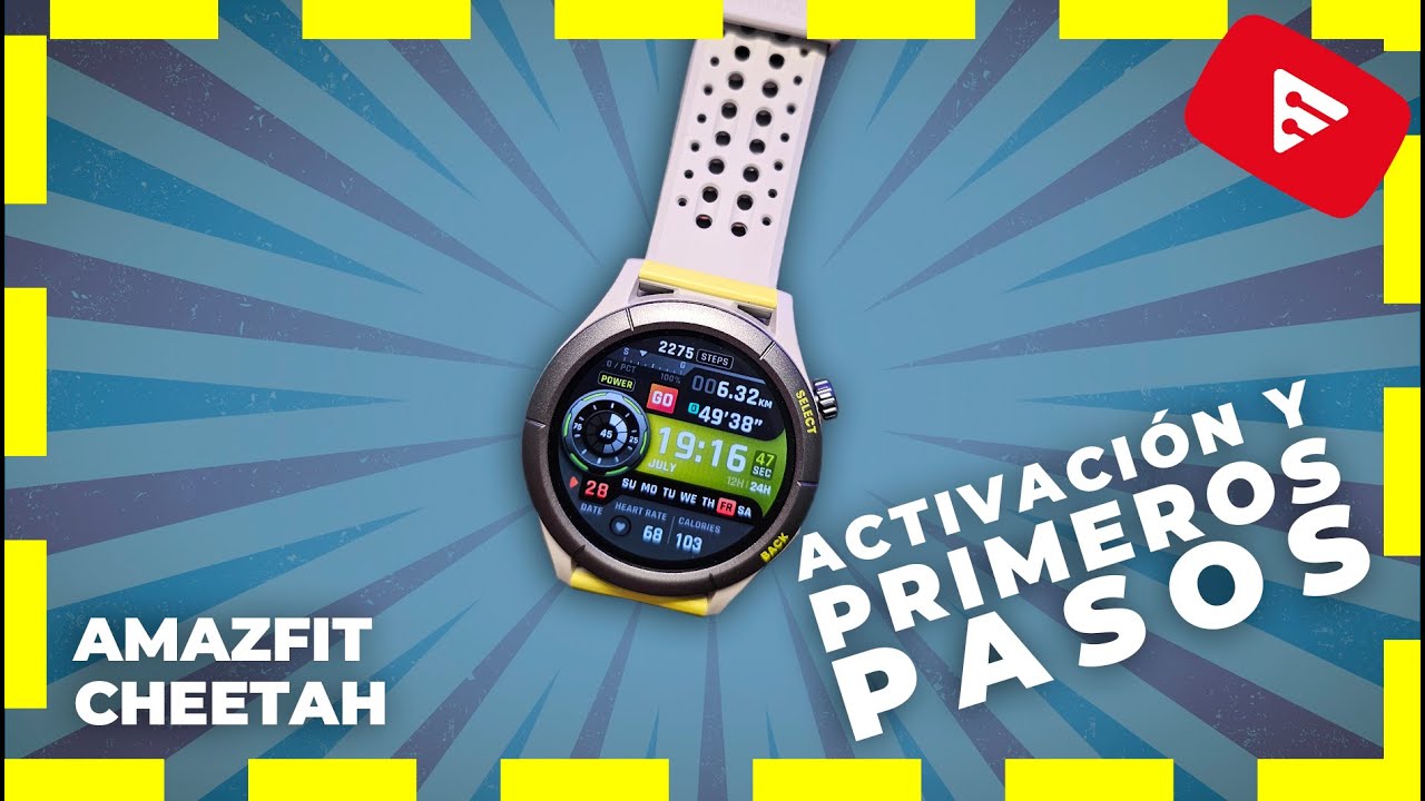 Amazfit Cheetah (Round) - Guía completa de activación y primeros pasos