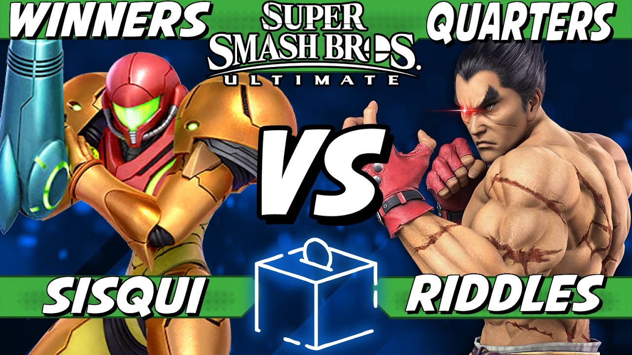 Coinbox IRL - Sisqui (Samus) vs Riddles (Kazuya) Winners Quarters - Smash Ultimate