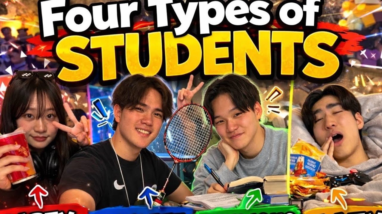 4 Types of University Students