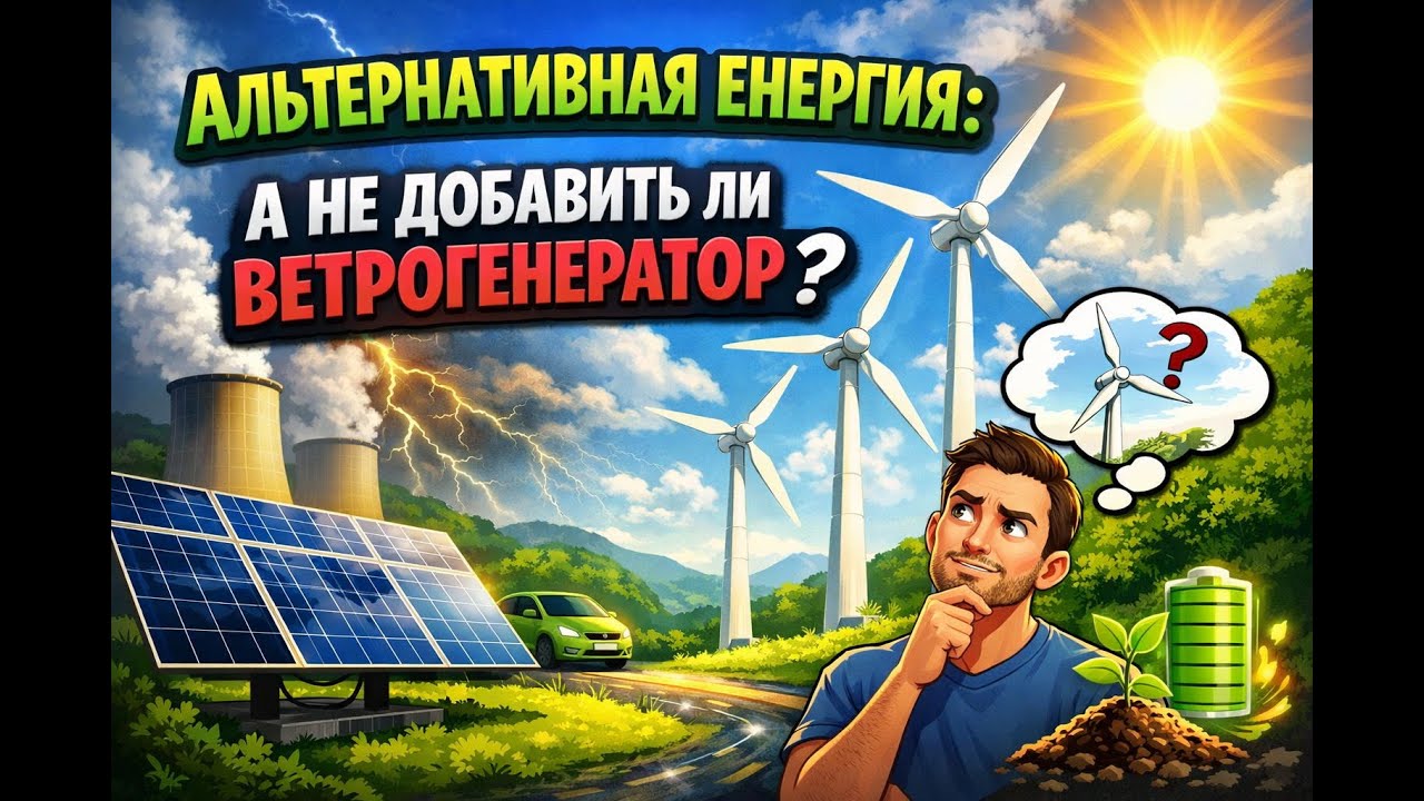 Ветрогенератор для дома: реальная экономия или деньги на ветер? Мой совет
