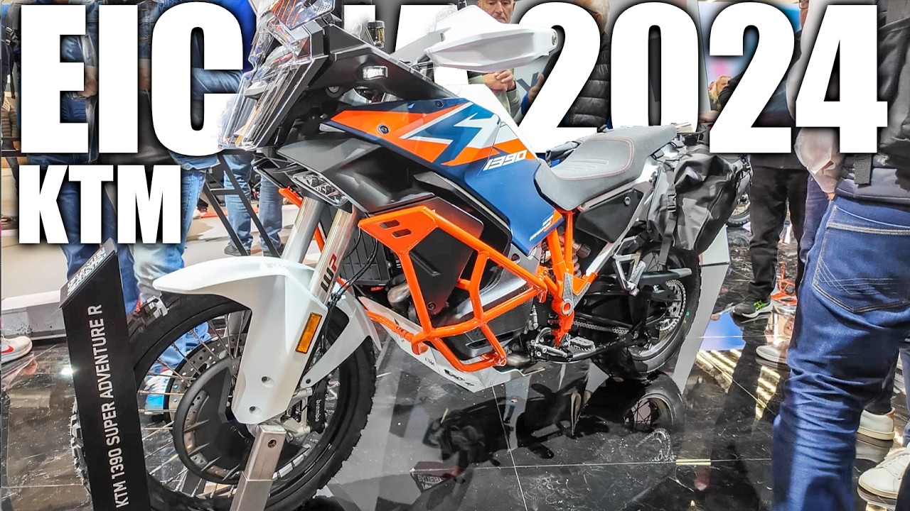The new KTM 2025 motorcycles - EICMA Italy
