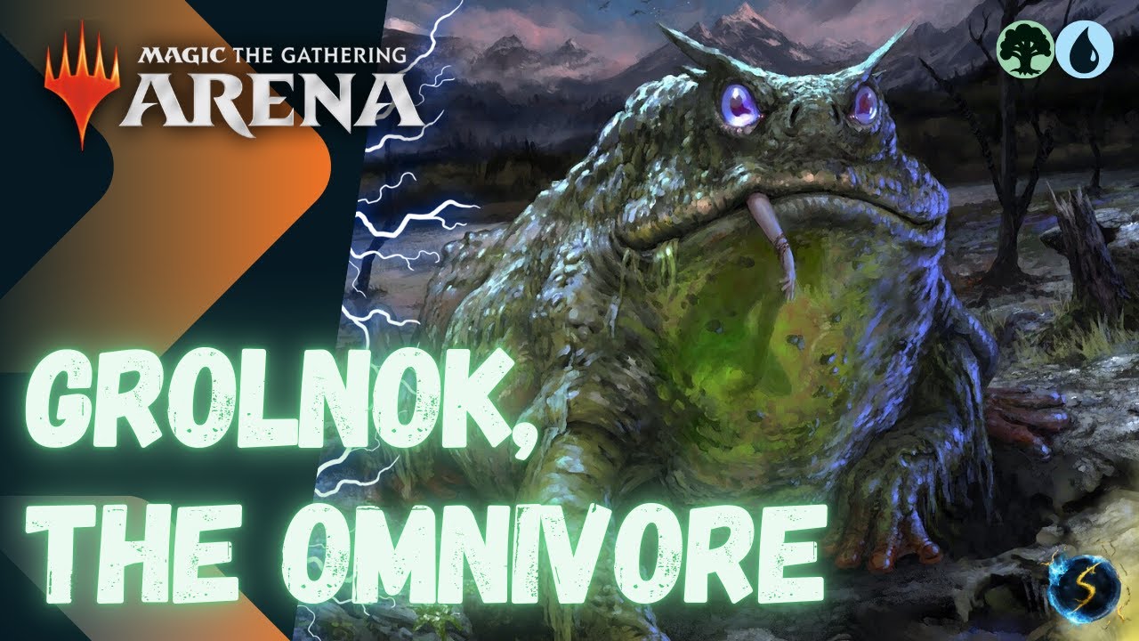 FROG MILL 🌲💧 Grolnok, the Omnivore - MTG Arena - Historic Brawl