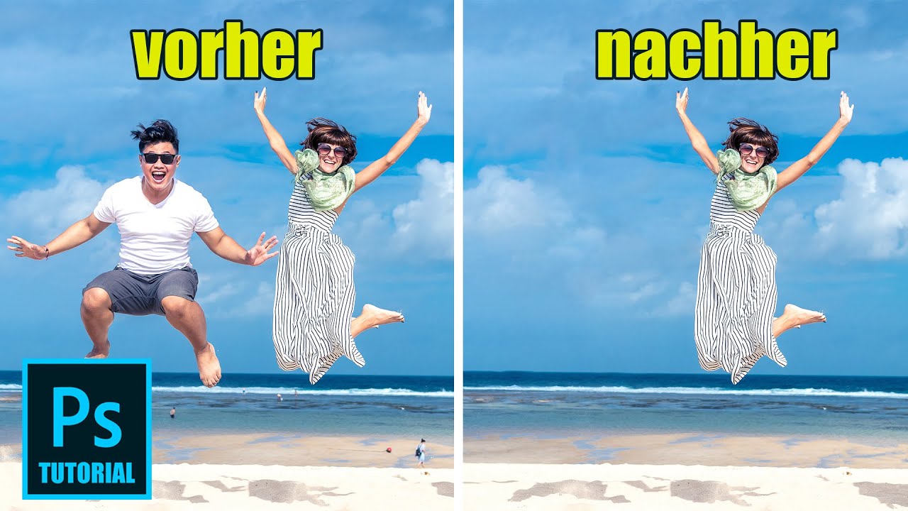 Photoshop Tutorial Entfernen von Objekten und Personen Teil 1