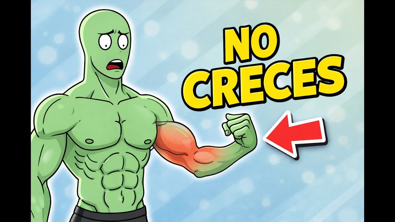 Entrenas duro y no creces por ESTE error