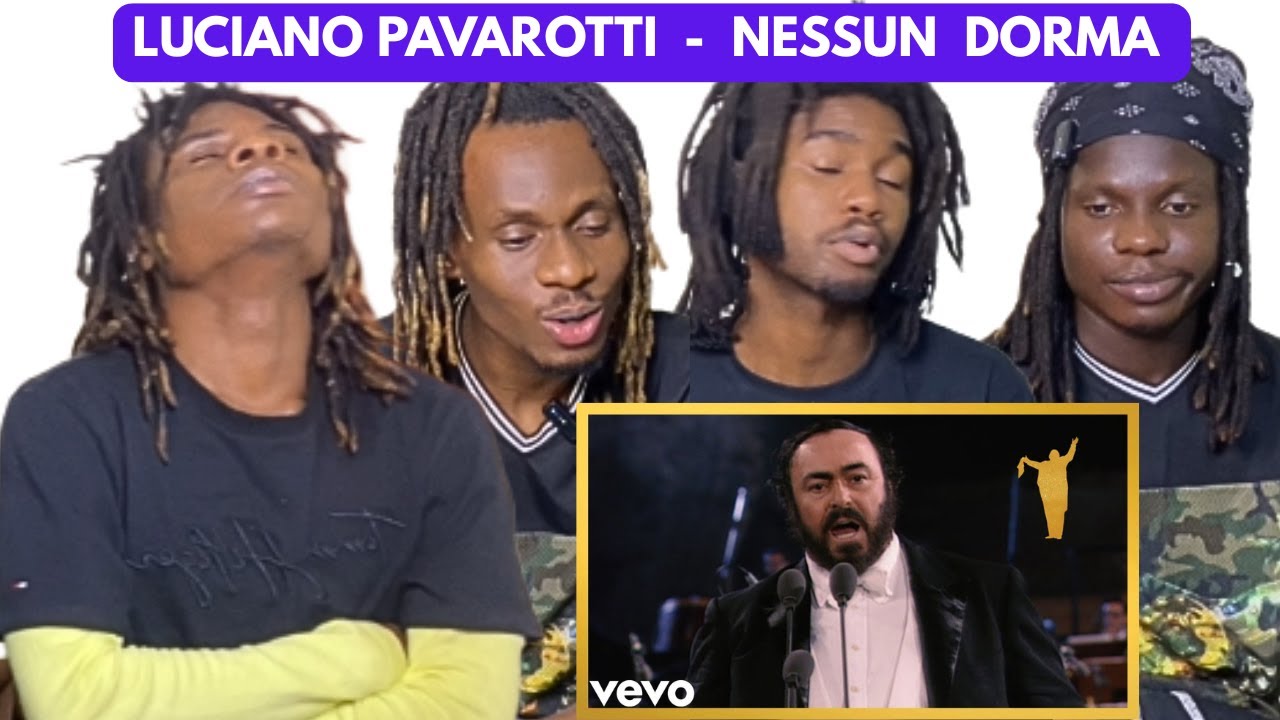 *Rappers* First time hearing:  Luciano Pavarotti -   Nessun Dorma live  (reaction)