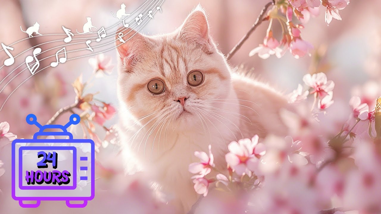 24 ЧАСА Успокаивающая Музыка для Тревожных Кошек | Музыка для сна для кошек | Видео для кошек 205