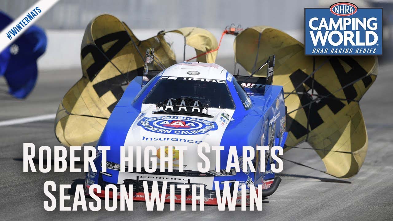 Robert Hight takes home the Wally in Pomona
