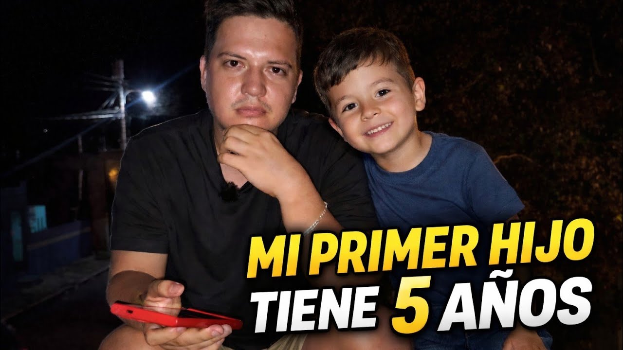 He decidido hablar sobre MI PRIMER HIJO QUE TIENE 5 AÑOS. 