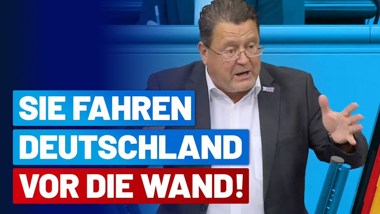 Sie fahren Deutschland vor die Wand! - Stephan Brandner - AfD-Fraktion im Bundestag