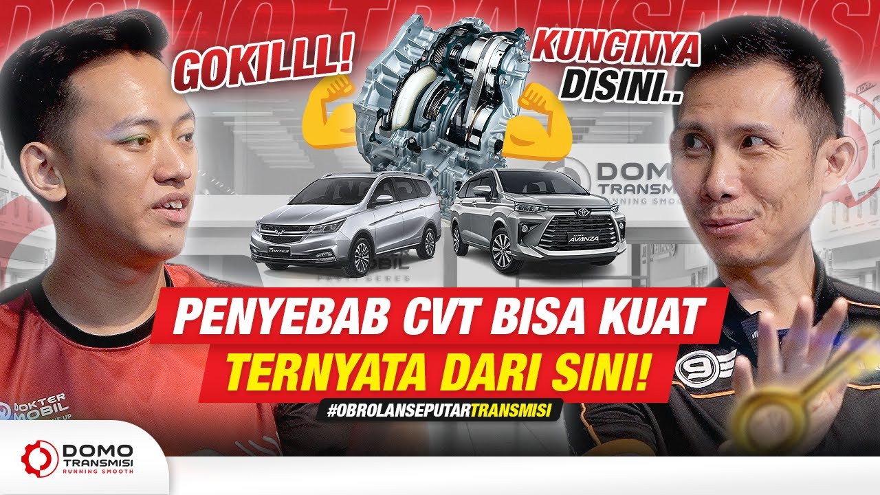 #OBSESI | CVT HONDA YANG KUAT?? MATIC ERTIGA JEDUG?? - DOMO Transmisi
