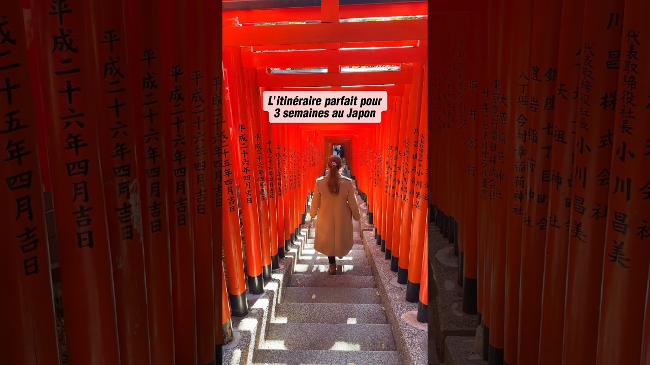 L&rsquo;itin&eacute;raire parfait pour 3 semaines au Japon #voyage #japon #japan #itinerary