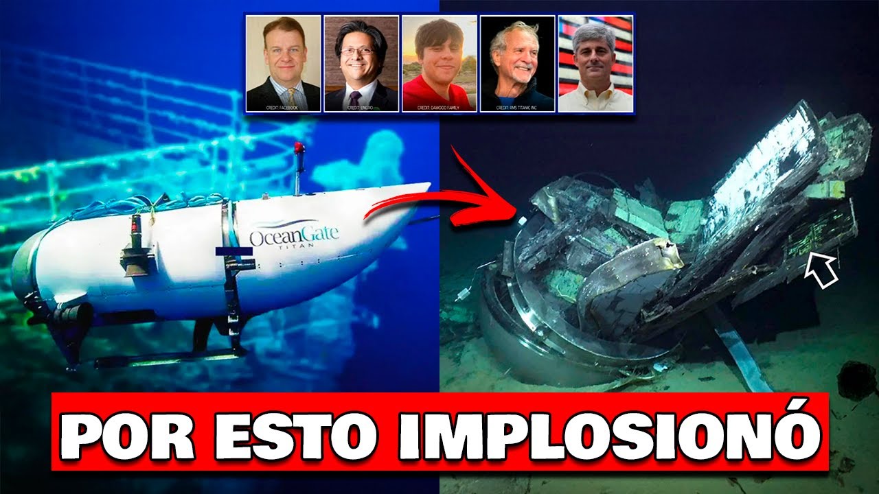 El día que SUCEDIÓ la TRAGEDIA  del OCEANGATE que exploraba el TITANIC