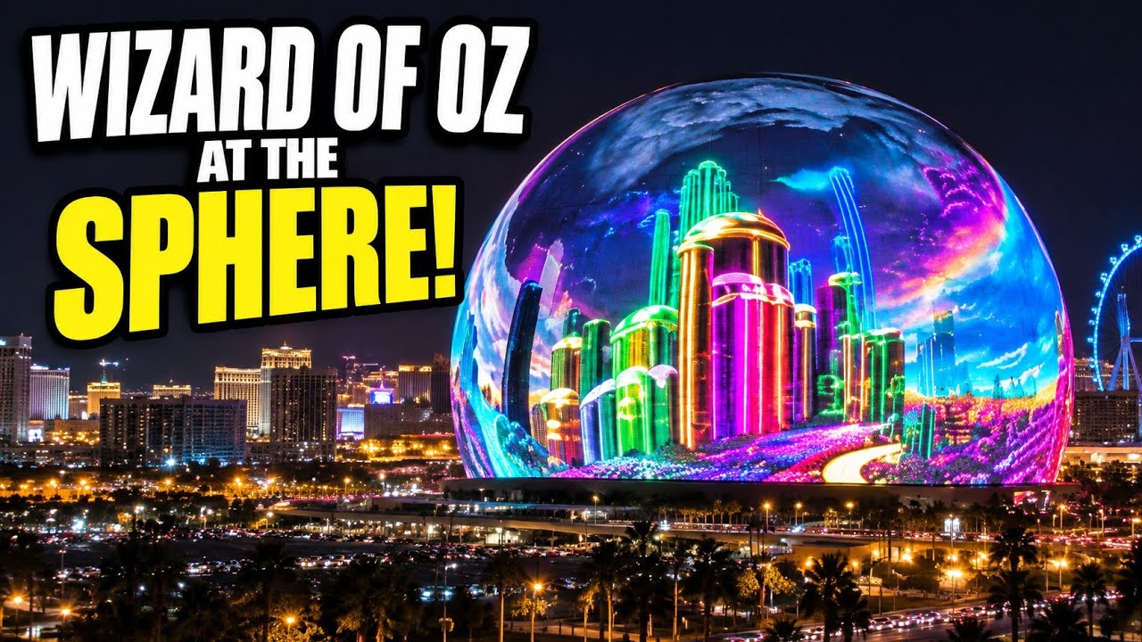 Ran to Vegas to see the Wizard of Oz at the Vegas Sphere.