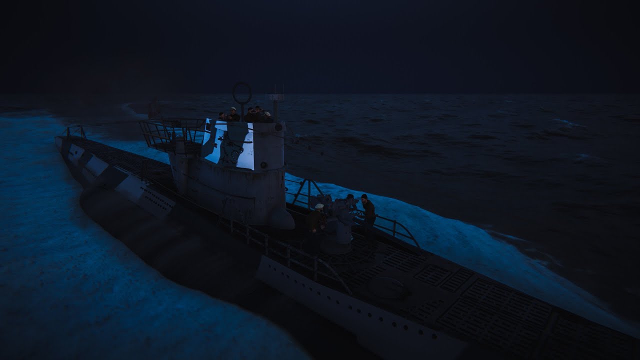 UBOAT Hardcore Modded Gameplay l First Person Only l No Commentary l #16