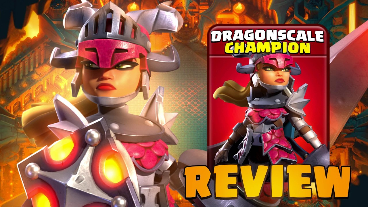 Is the NEW Dragonscale Champion Skin Worth it? (Clash Of Clans)