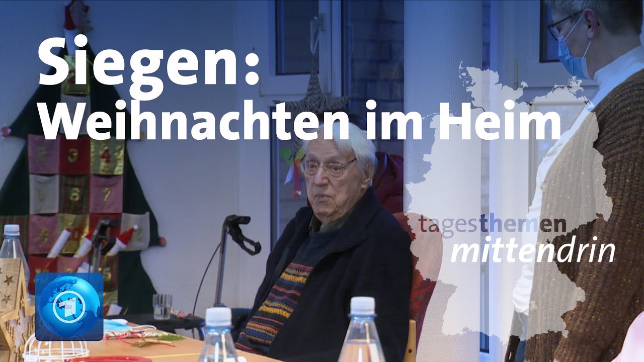 Siegen: Corona-Weihnachten im Pflegeheim I tagesthemen mittendrin