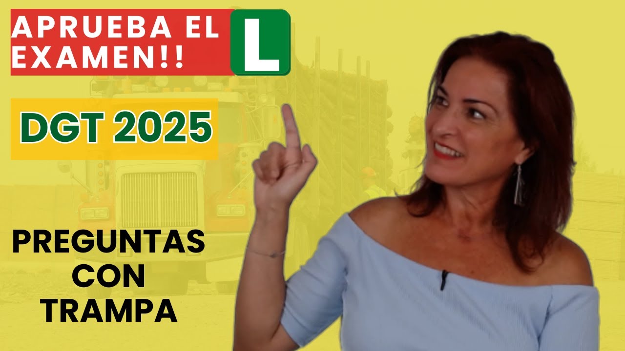 ❌ ¡No Apruebas! Si Fallas Estas 10 Preguntas del Examen DGT 2025
