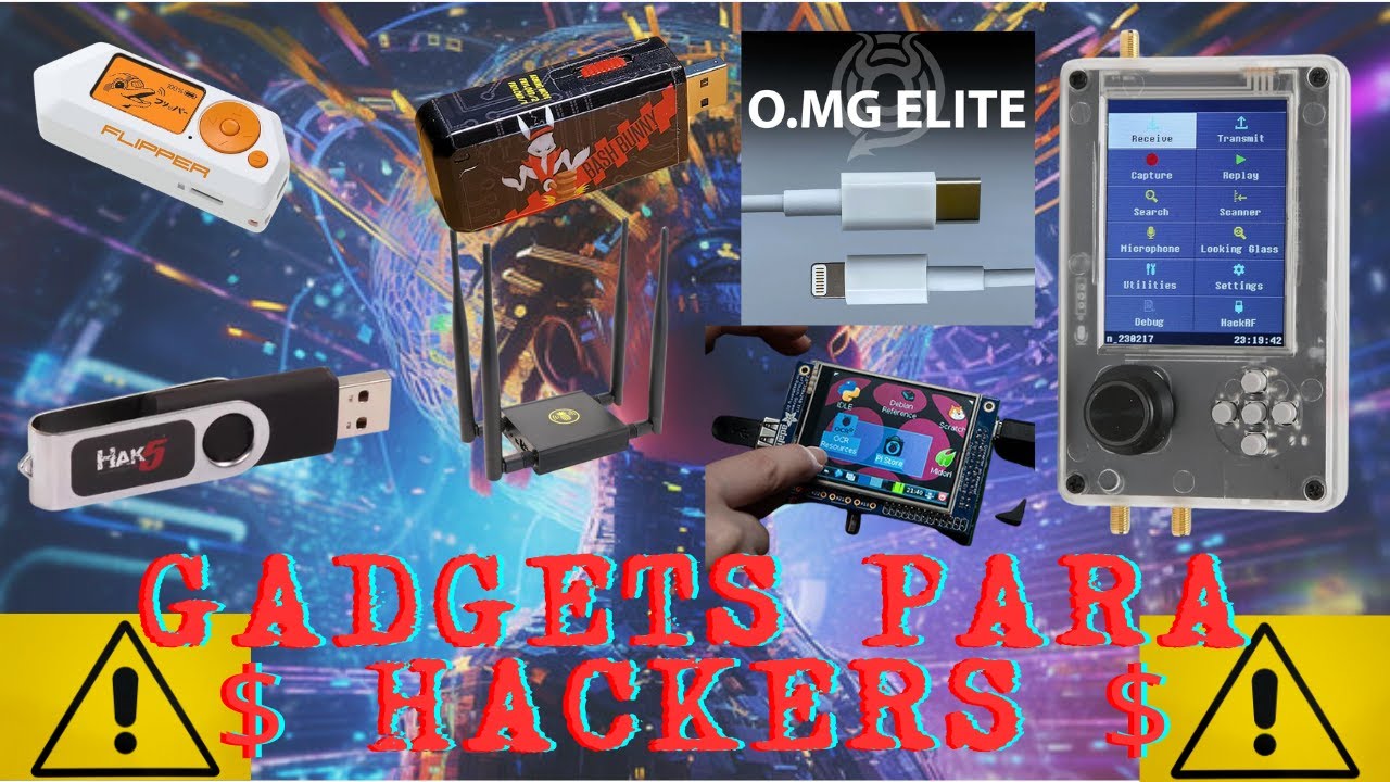 Los GADGETS mas peligrosos y utiles para HACKERS 2024