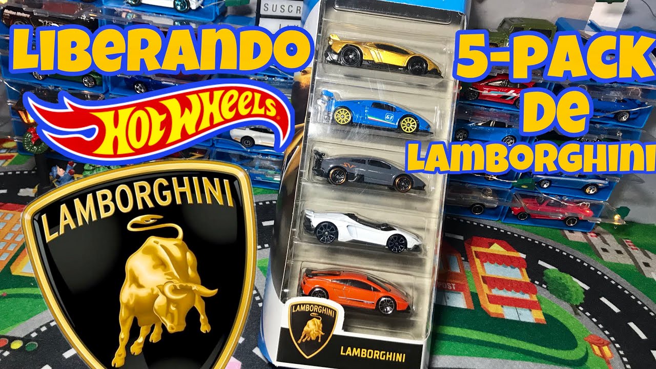 Hot Wheels 5 pack Lamborghini | Liberando Lambos