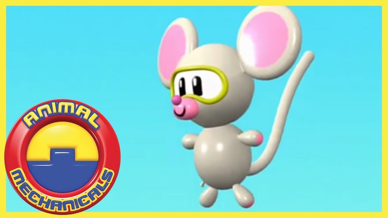 Animal Mechanicals 318 - Mechana Balloonosaurus Island | Full Episode HD | Cartoons for Kids