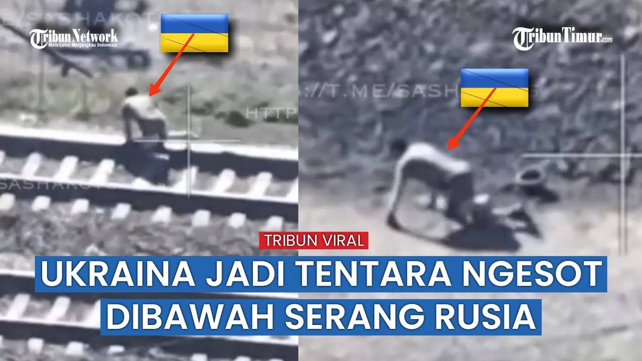 Detik-detik Tentara Ukraina Merangkak Ketakutan Saat Dikepung Serangan Rusia