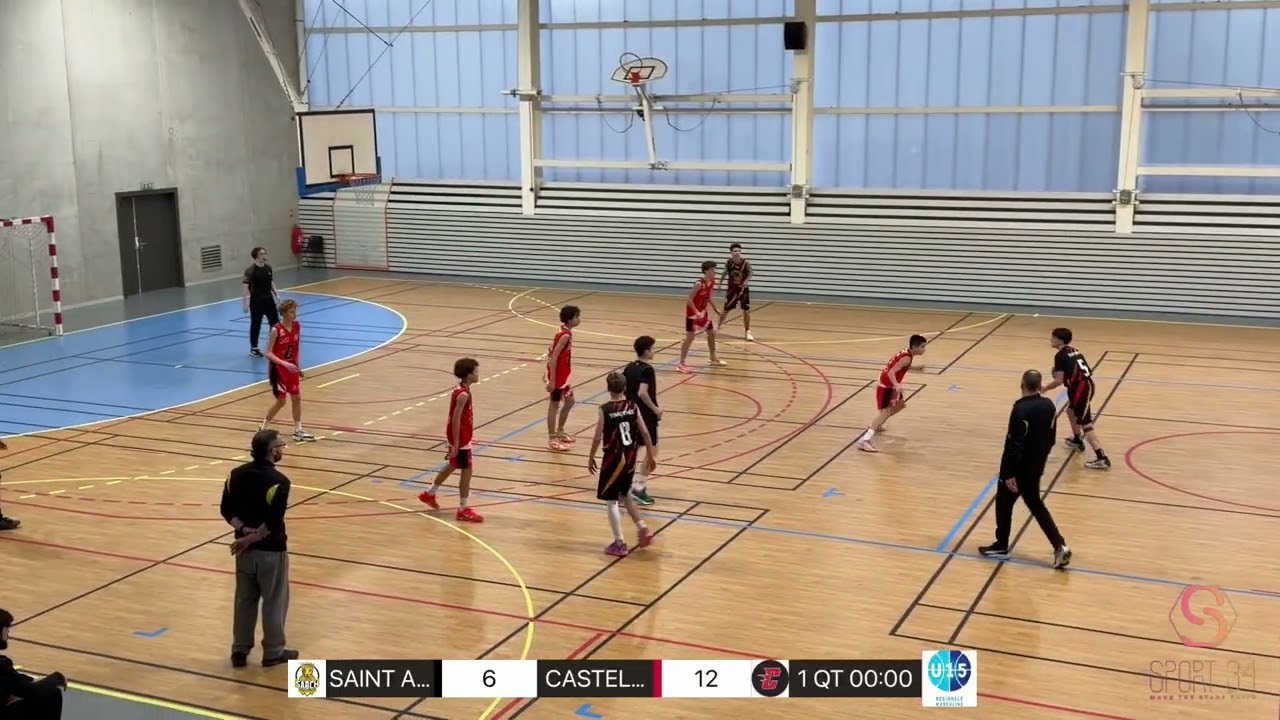 #basket U15M ST ANDRÉ DE SANGONIS VS CASTELNAU 