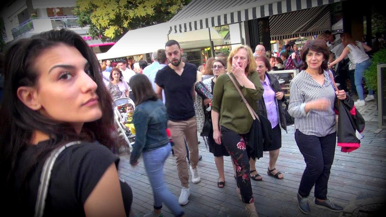 Λίγο μετά το τέλος της παρέλασης στα Ανθεστήρια Έδεσσας 