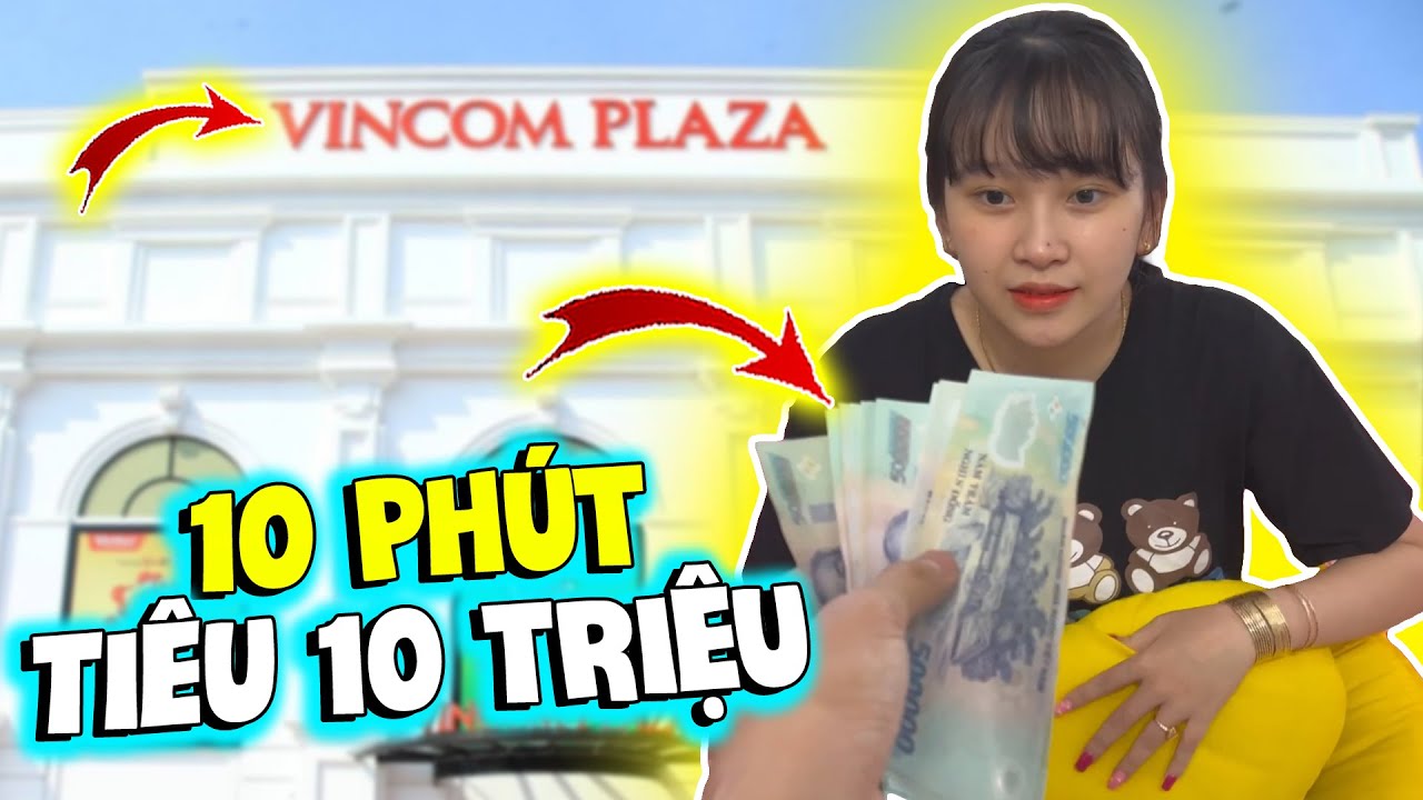 (Vlog) Quý11N Thử Thách Bé Hân Tiêu 10 Triệu Trong 10p Chỉ Mua Đồ Dưới 500k