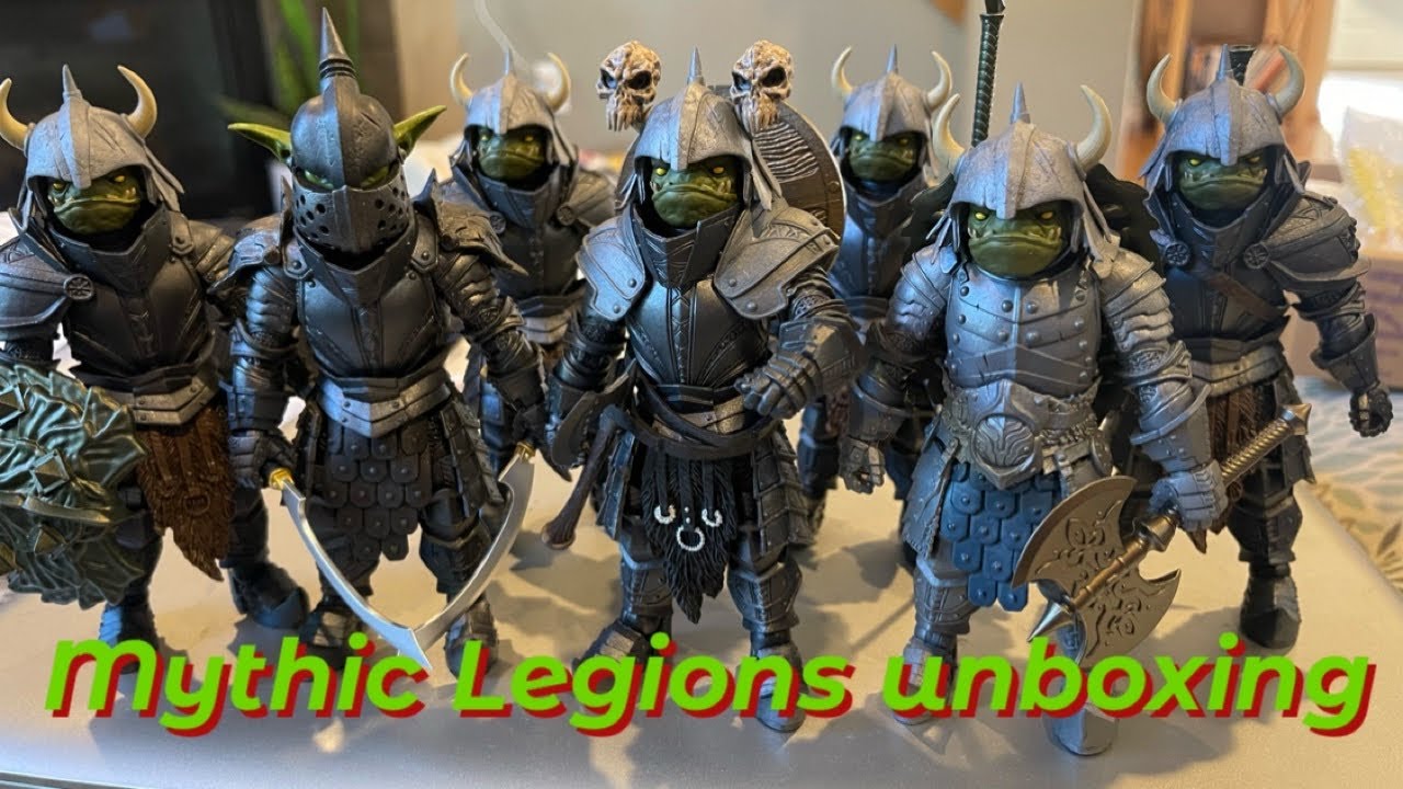 Mythic Legions unboxing