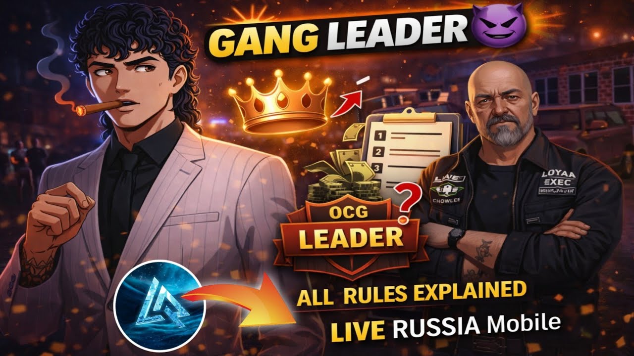 🚨 I Became OCG GANG LEADER! Here Are ALL Leadership Rules Explained | Live Russia Mobile