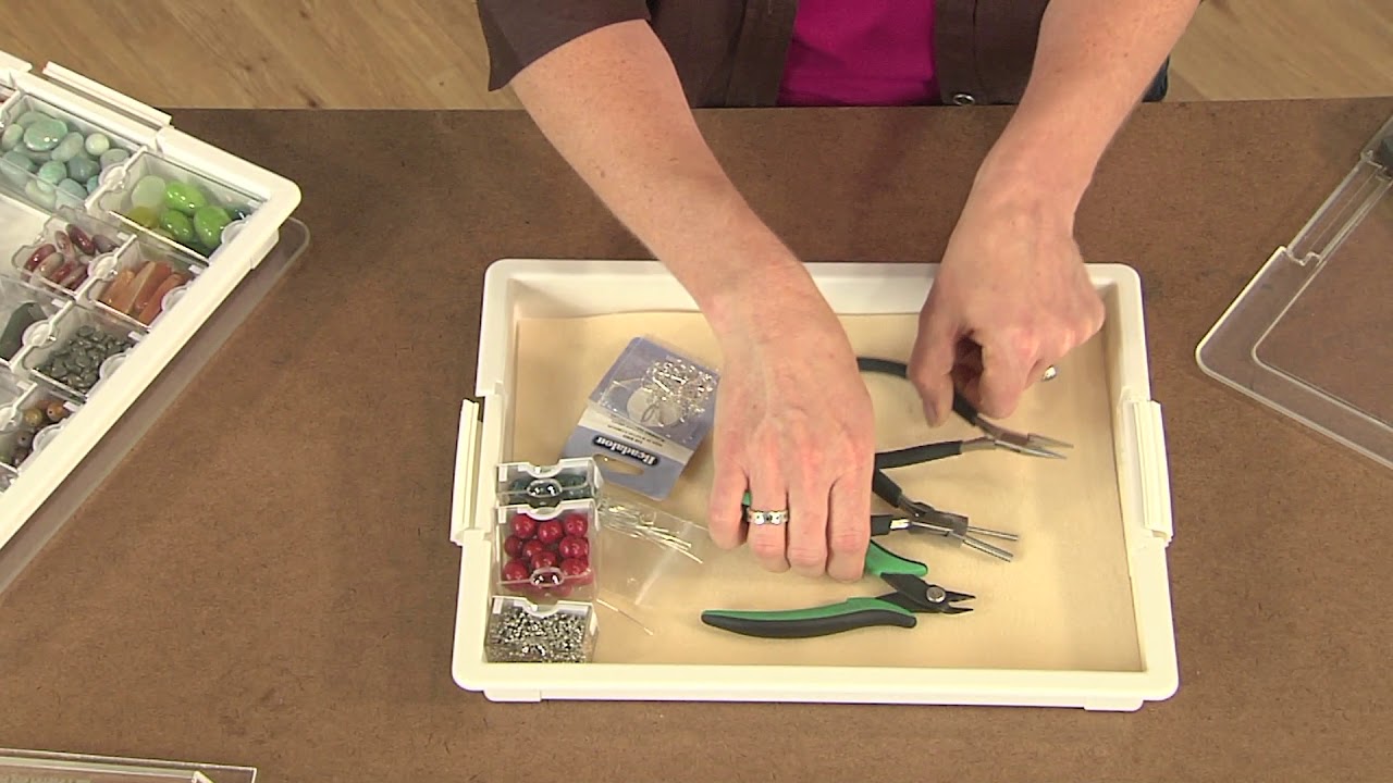 Storing and organizing beading supplies on Beads, Baubles and Jewels with host Katie Hacker (2103-3)