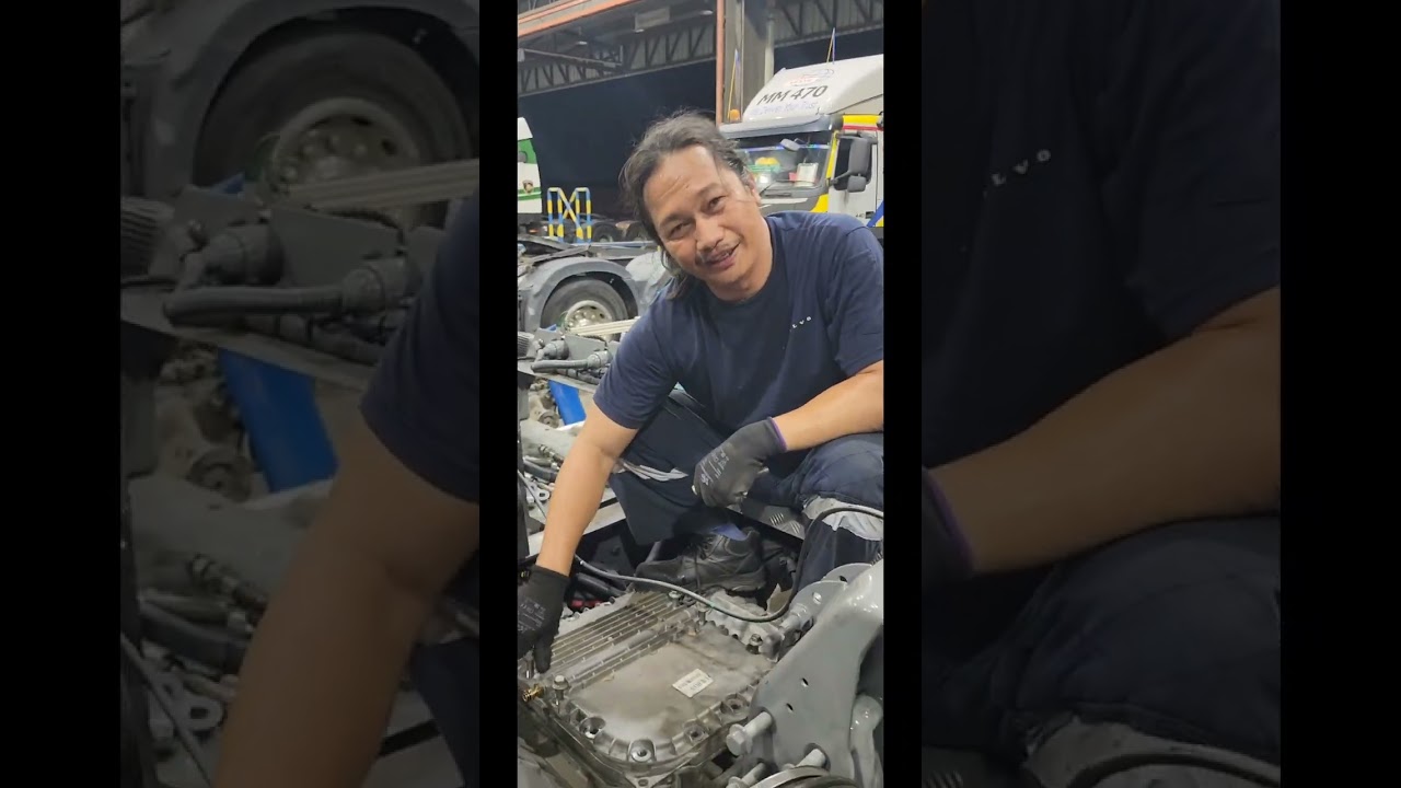 Repaired control housing gearbox i-shift