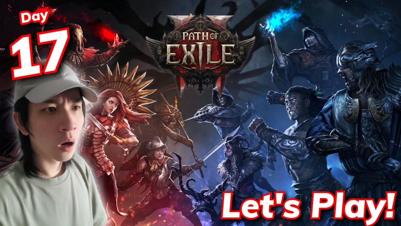 Path of Exile 2 - Let's Play Day17 [LIVE] New Monk YAY