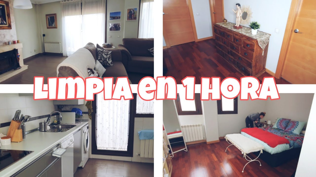 LIMPIEZA - Limpia todo EN 1HORA // Rápida y motivadora LIMPIA CONMIGO