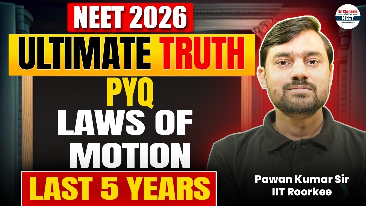 Laws Of Motion - PYQ || NEET 2026 Ultimate Truth || #NEETPhysics2026 || NEET PYQ