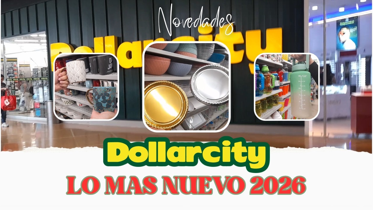 Novedades DOLLAR CITY Lo más Nuevo 2026 #dollarcity #decoration 