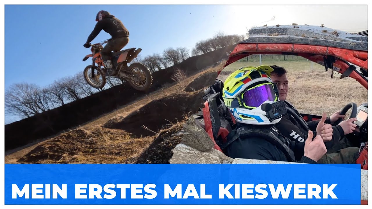 Im KIESWERK mit KTM e Freeride / Braap Nation