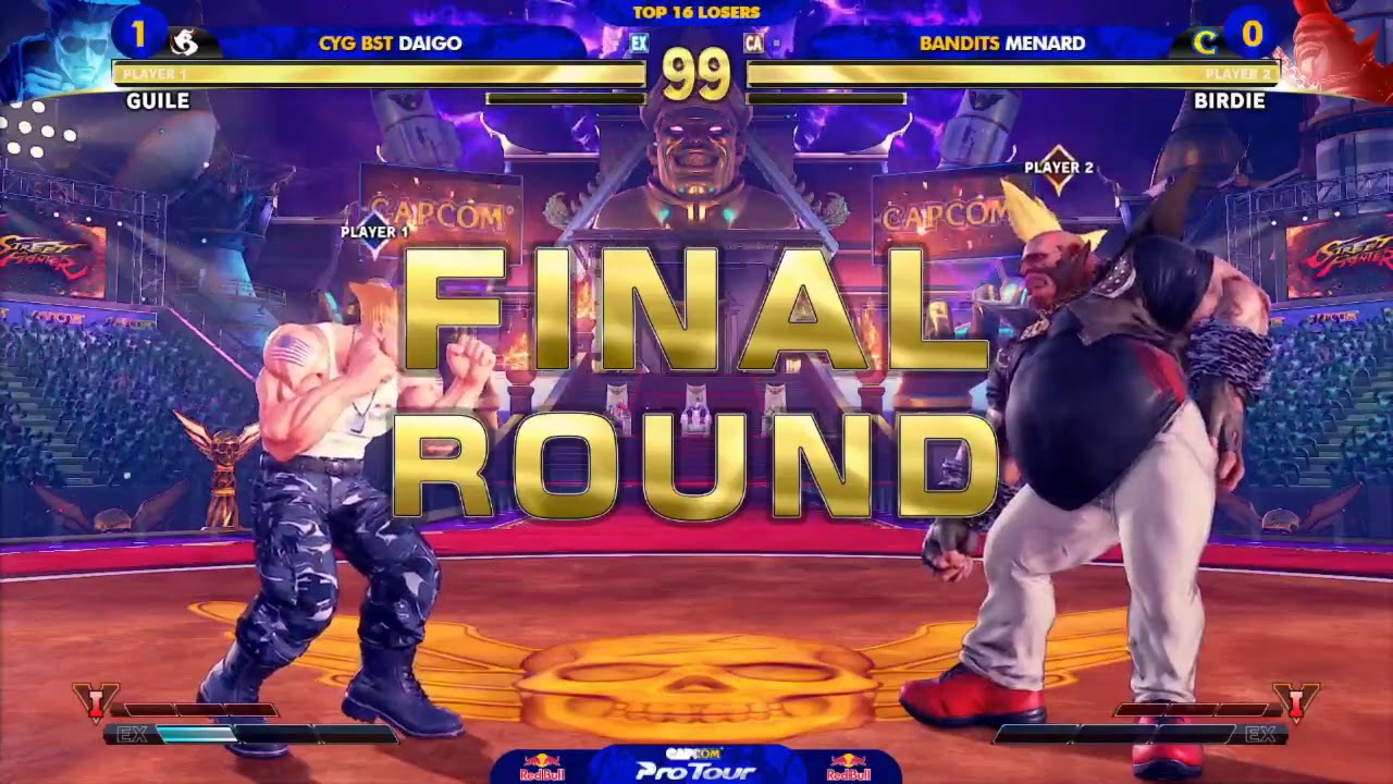 Daigo Guile vs MenaRD Birdie   First Attack Top 16