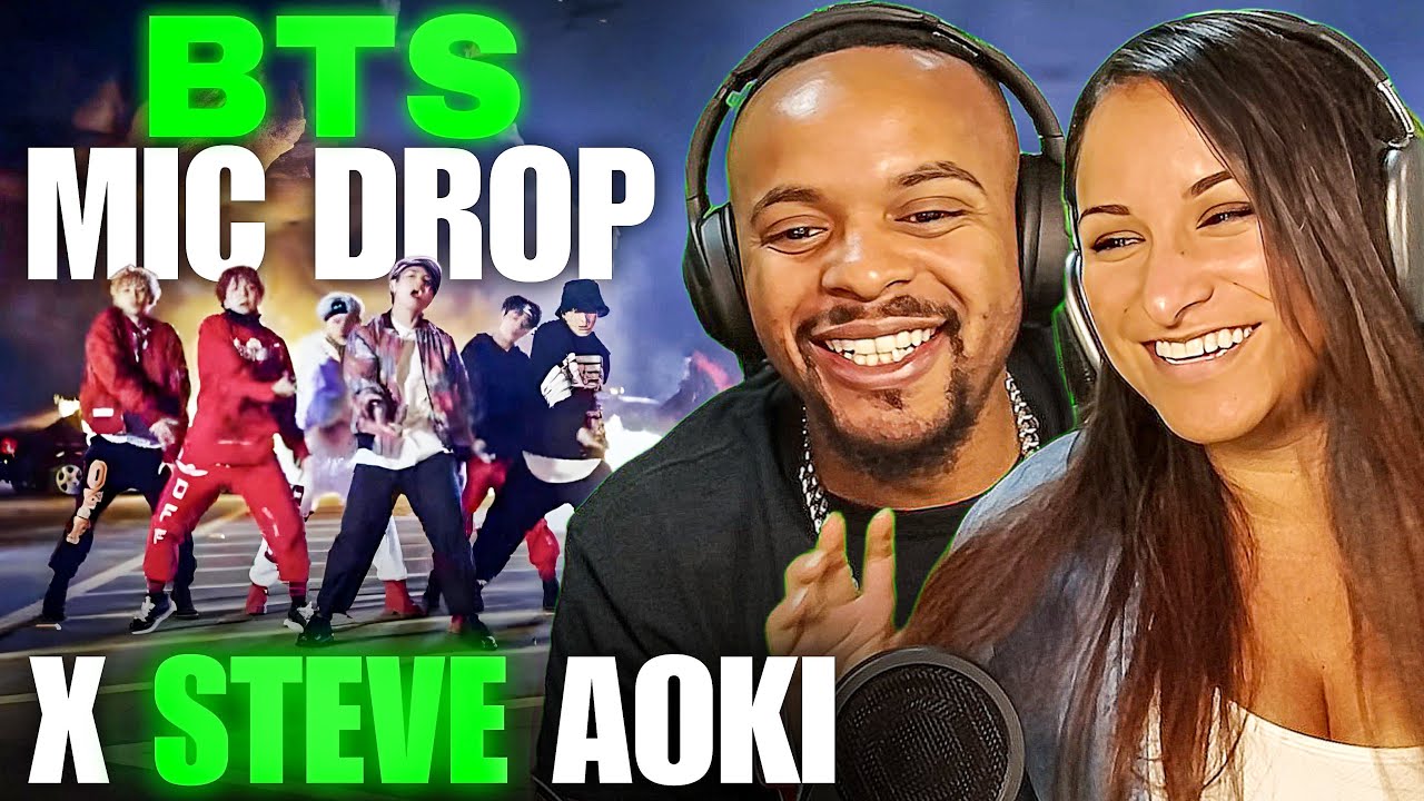 BTS MIC Drop (Steve Aoki Remix)' Official MV | Couple Music Reaction
