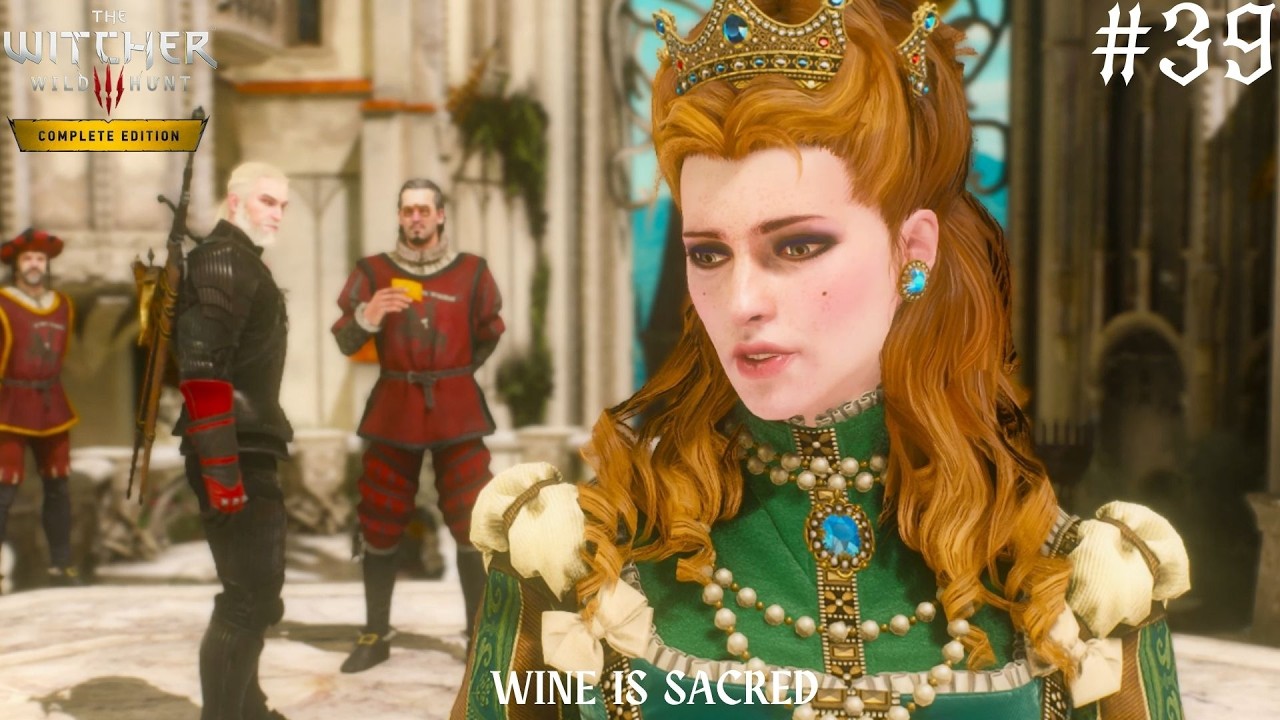 The Witcher 3: Wild Hunt - Gameplay Walkthrough Part 39: WINE IS SACRED