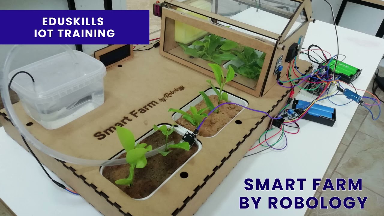 IOT Smart Farm With ESP8266 and Micropython by Robology Club