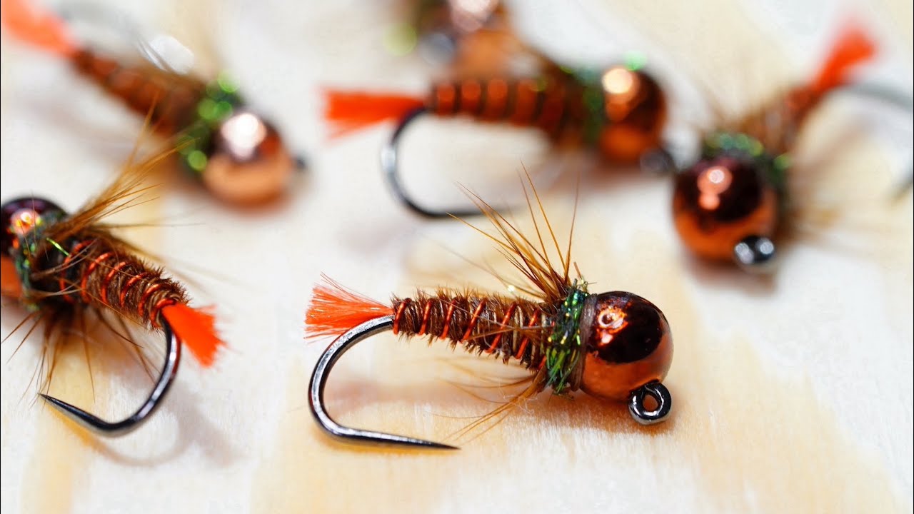 Red Butt Pheasant Tail Nymph | Brązka