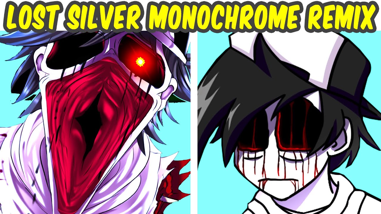 Friday Night Funkin' VS Lost Silver Gold Monochrome REMIX (Hypno's Lullaby V2 REMIX) (FNF MOD)