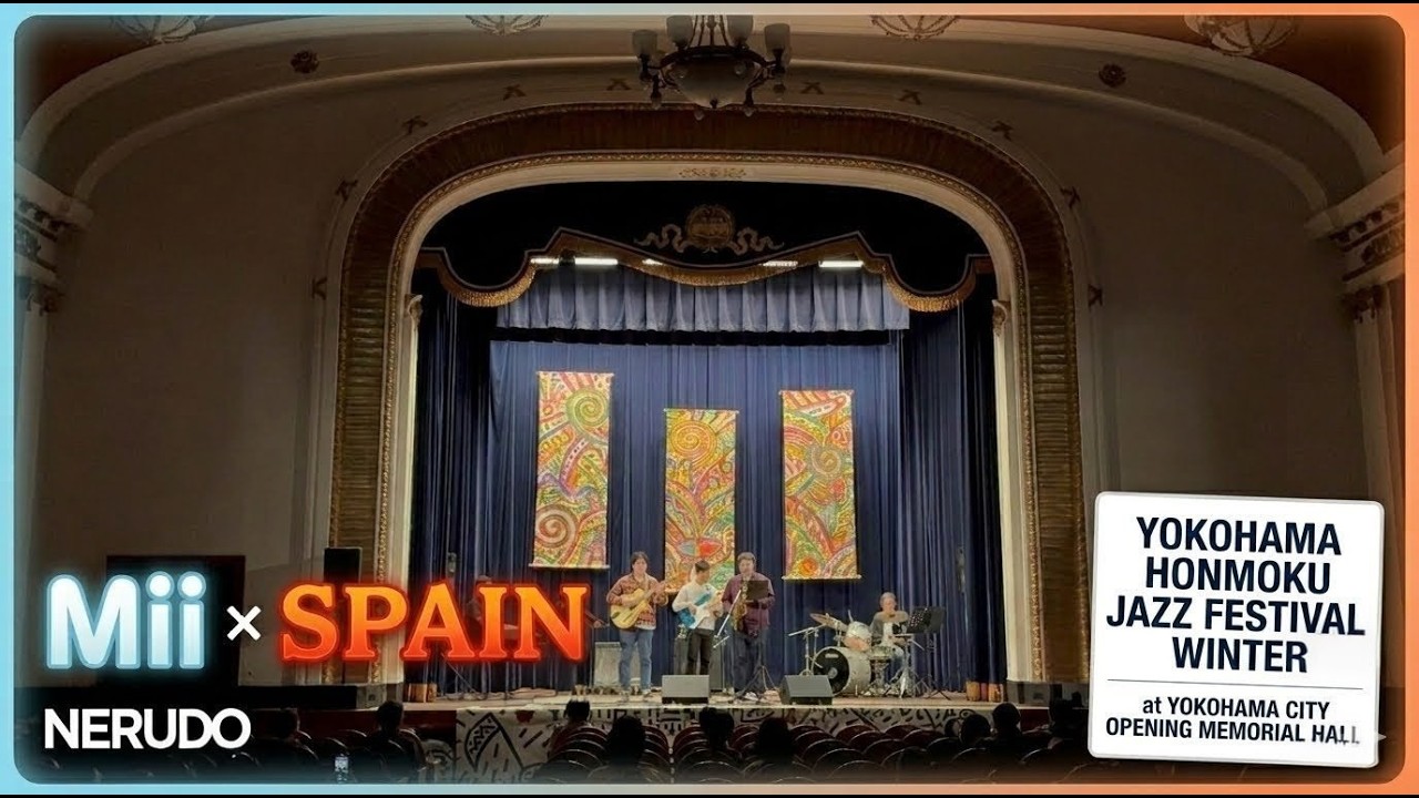 Mii Channel Theme x Spain (Chick Corea) covered by NERUDO | Live at Honmoku Jazz Festival