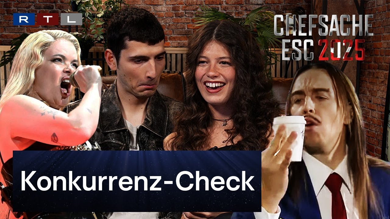 Banger 👍🏻 oder Loser 👎🏻? Der EUROVISION KONKURRENZ-CHECK mit Abor & Tynna 🚀 | Chefsache ESC 2025 🎤