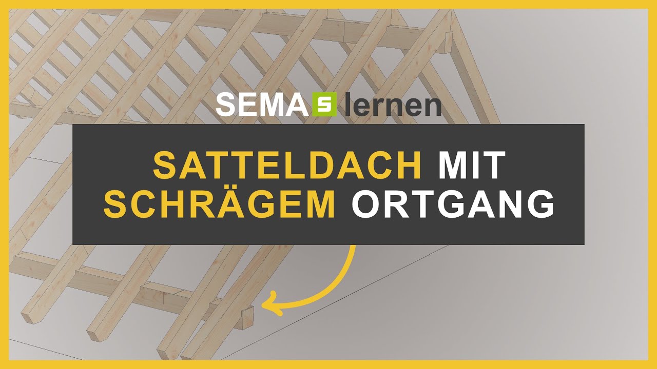 Satteldach mit schrägem Ortgang: Konstruktions-Tipps für perfekte Ergebnisse