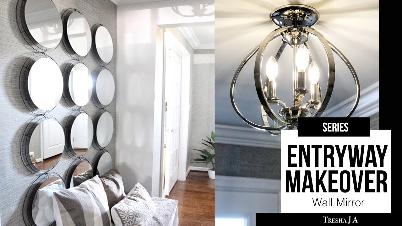 DIY Entryway Makeover - Wall Mirror | Episode 3