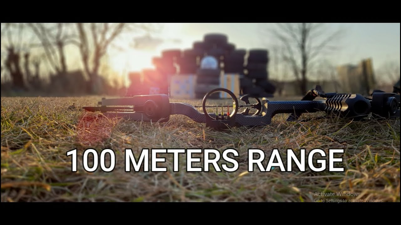Shooting from 112 Steps with compound bow #Topoint M1 set to 60 Pounds - The fourth part.
