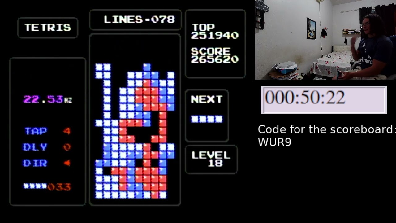 [NES Tetris] - roll day 21 - 08-02-2026