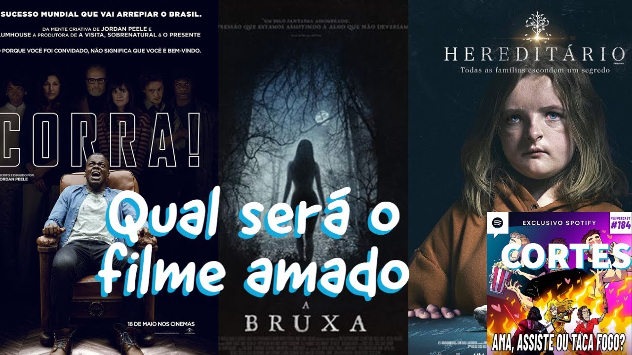 S&atilde;o filmes perfeitos de terro diferentes [Cortes do PeeWeeCast 184]